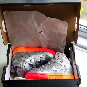 Baby Nike Jordan 1 Mid Metallic